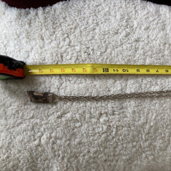 Lara Gordon Petrified Wood and Sterling Silver Chain Necklace - Picture 6 of 7